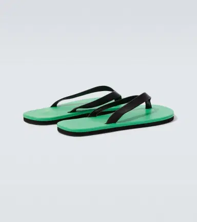 Auralee Leather thong sandals | Thumbnail 5