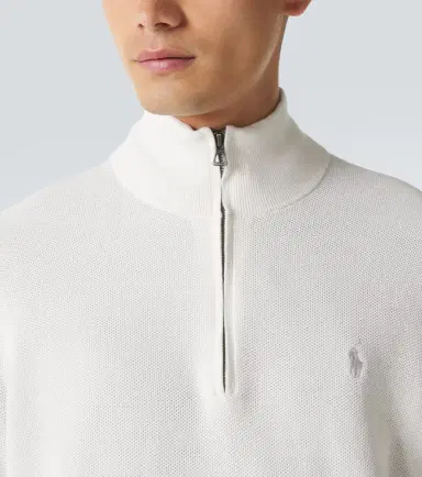 Polo Ralph Lauren Cotton half-zip sweater | Thumbnail 4 Polo Ralph Lauren Cotton half-zip sweater | Thumbnail 4