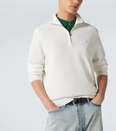 Polo Ralph Lauren Cotton half-zip sweater | Thumbnail 6 Polo Ralph Lauren Cotton half-zip sweater | Thumbnail 6