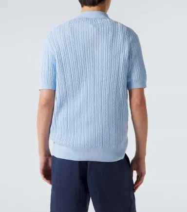 Polo Ralph Lauren Cable-knit cotton polo sweater | Thumbnail 4 Polo Ralph Lauren Cable-knit cotton polo sweater | Thumbnail 4
