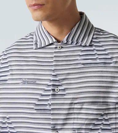 Jacquemus Plage striped cotton bowling shirt | Thumbnail 6 Jacquemus Plage striped cotton bowling shirt | Thumbnail 6