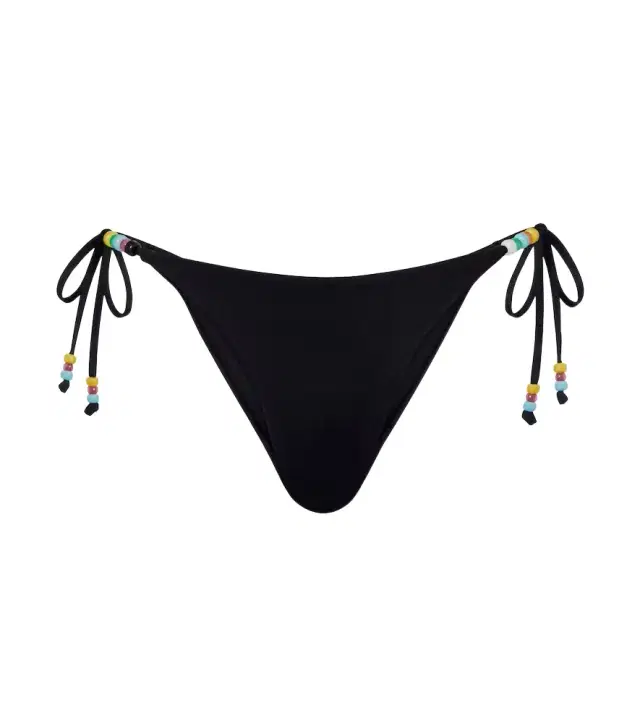 Staud Sisley beaded bikini bottoms