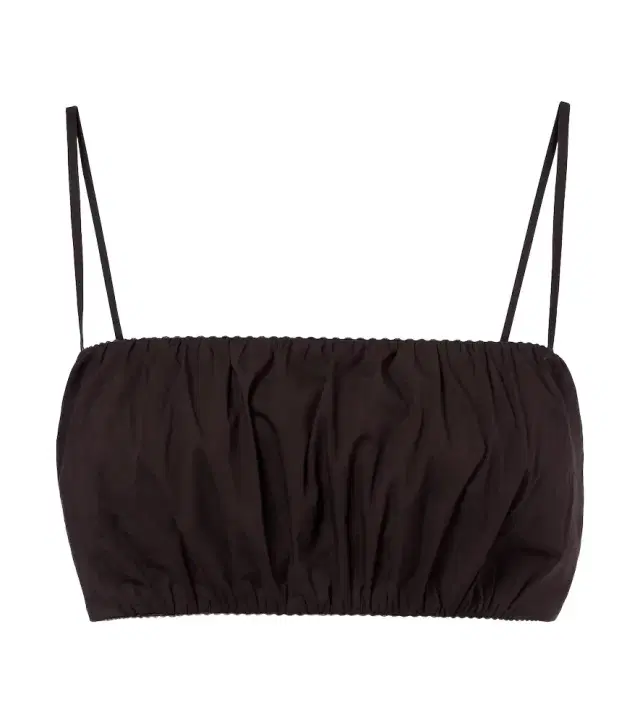 Staud Fiore cotton crop top