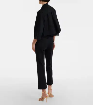 Dorothee Schumacher Emotional Essence cropped jersey slim pants | Thumbnail 5 Dorothee Schumacher Emotional Essence cropped jersey slim pants | Thumbnail 5