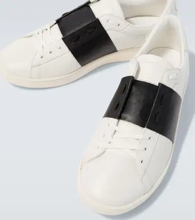 Valentino Garavani Open Royco leather sneakers | Thumbnail 3 Valentino Garavani Open Royco leather sneakers | Thumbnail 3