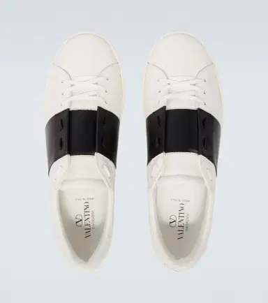 Valentino Garavani Open Royco leather sneakers | Thumbnail 4 Valentino Garavani Open Royco leather sneakers | Thumbnail 4
