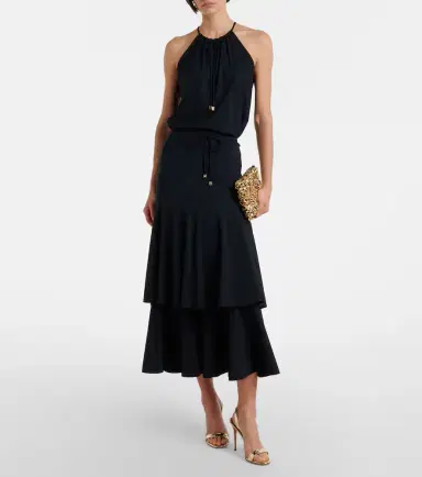Dorothee Schumacher Modern Flow tiered midi skirt | Thumbnail 2