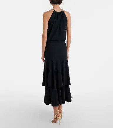 Dorothee Schumacher Modern Flow tiered midi skirt | Thumbnail 4