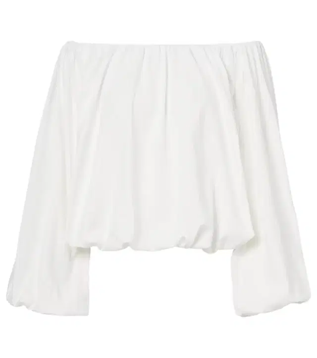 Dorothee Schumacher Soft Volume cotton poplin off-shoulder top
