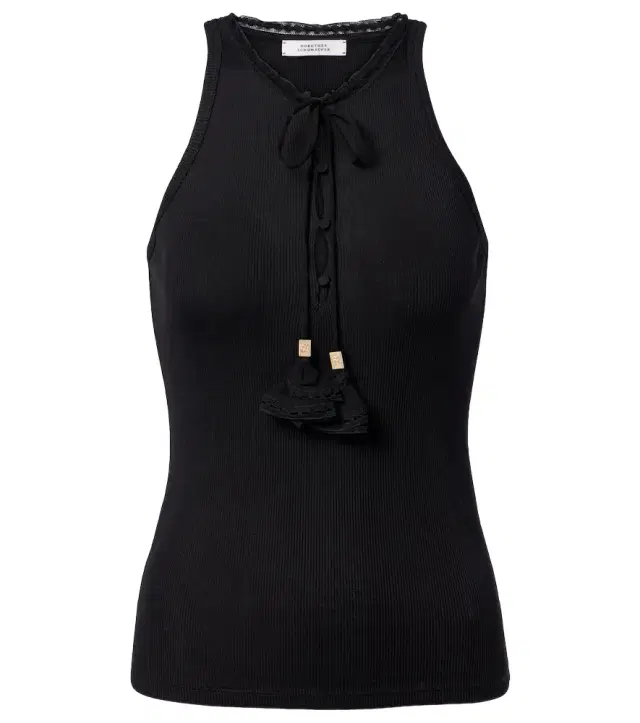 Dorothee Schumacher Pure Sleekness ribbed-knit cotton tank top