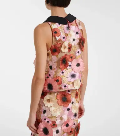 Dorothee Schumacher Blooming Meadow silk-trimmed top | Thumbnail 2 Dorothee Schumacher Blooming Meadow silk-trimmed top | Thumbnail 2