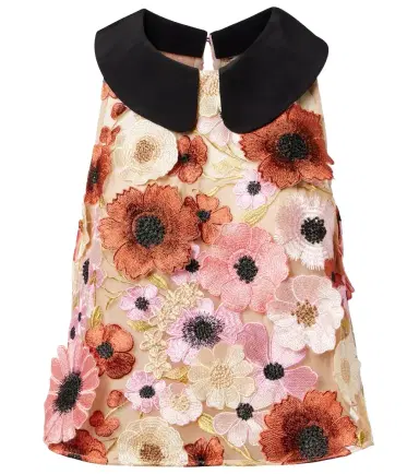 Dorothee Schumacher Blooming Meadow silk-trimmed top | Thumbnail 1 Dorothee Schumacher Blooming Meadow silk-trimmed top | Thumbnail 1