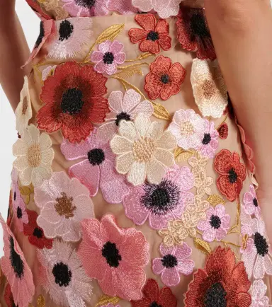 Dorothee Schumacher Blooming Meadow floral-appliqué midi skirt | Thumbnail 2