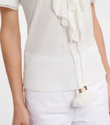 Dorothee Schumacher Pure Sleekness ribbed-knit cotton top | Thumbnail 2
