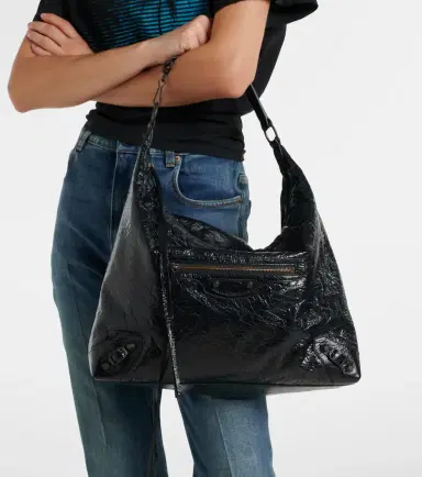 Balenciaga Le City Medium leather shoulder bag | Thumbnail 5