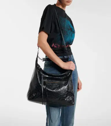 Balenciaga Le City Medium leather shoulder bag | Thumbnail 6