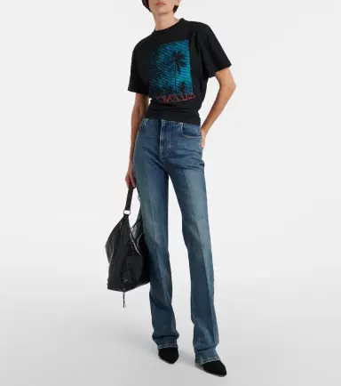 Balenciaga Le City Medium leather shoulder bag | Thumbnail 7