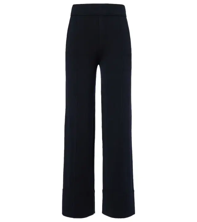 Jardin des Orangers Wool and cashmere wide-leg pants