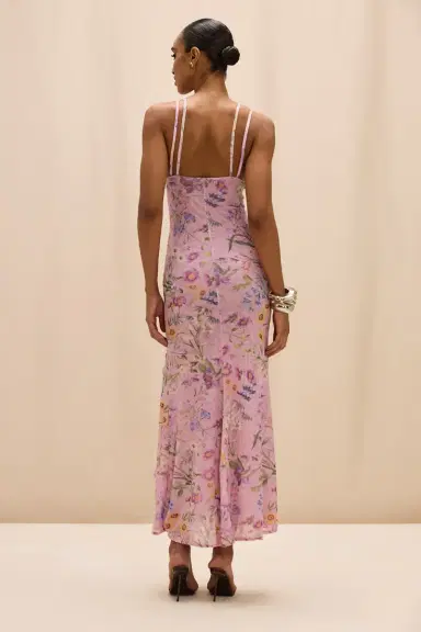 PatBo HEATHER EMBROIDERED MAXI DRESS | Thumbnail 3