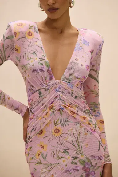 PatBo HEATHER PLUNGE MAXI DRESS | Thumbnail 2 PatBo HEATHER PLUNGE MAXI DRESS | Thumbnail 2