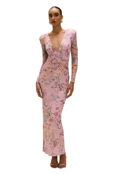 PatBo HEATHER PLUNGE MAXI DRESS | Thumbnail 1 PatBo HEATHER PLUNGE MAXI DRESS | Thumbnail 1