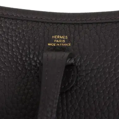 HERMÈS Hermes Evelyne TPM Prunoir Clemence Gold Hardware | Thumbnail 7 HERMÈS Hermes Evelyne TPM Prunoir Clemence Gold Hardware | Thumbnail 7