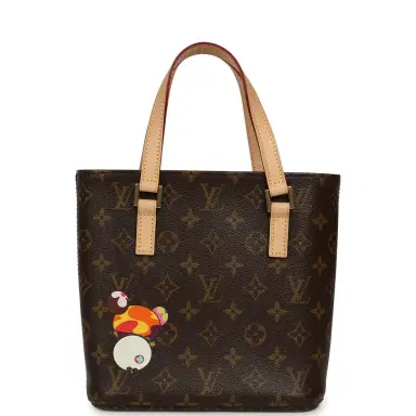 Louis Vuitton Vintage Louis Vuitton X Takashi Murakami Vavin PM Brown Monogram Panda Gold Hardware | Thumbnail 4 Louis Vuitton Vintage Louis Vuitton X Takashi Murakami Vavin PM Brown Monogram Panda Gold Hardware | Thumbnail 4