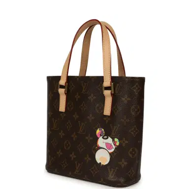 Louis Vuitton Vintage Louis Vuitton X Takashi Murakami Vavin PM Brown Monogram Panda Gold Hardware | Thumbnail 5 Louis Vuitton Vintage Louis Vuitton X Takashi Murakami Vavin PM Brown Monogram Panda Gold Hardware | Thumbnail 5