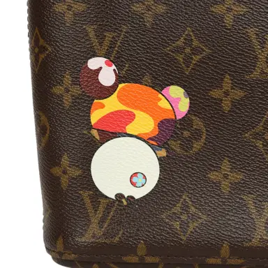 Louis Vuitton Vintage Louis Vuitton X Takashi Murakami Vavin PM Brown Monogram Panda Gold Hardware | Thumbnail 7 Louis Vuitton Vintage Louis Vuitton X Takashi Murakami Vavin PM Brown Monogram Panda Gold Hardware | Thumbnail 7