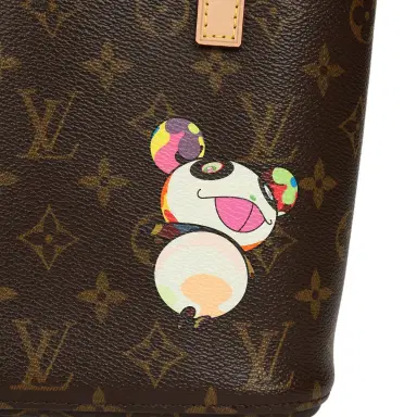 Louis Vuitton Vintage Louis Vuitton X Takashi Murakami Vavin PM Brown Monogram Panda Gold Hardware | Thumbnail 8 Louis Vuitton Vintage Louis Vuitton X Takashi Murakami Vavin PM Brown Monogram Panda Gold Hardware | Thumbnail 8