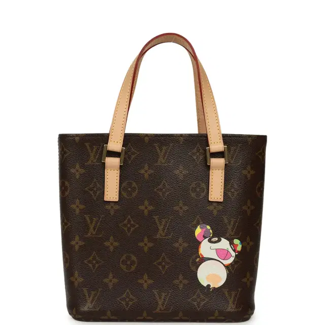 Louis Vuitton Vintage Louis Vuitton X Takashi Murakami Vavin PM Brown Monogram Panda Gold Hardware