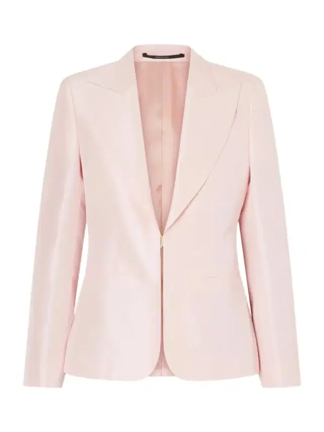 Silk-satin Blazer