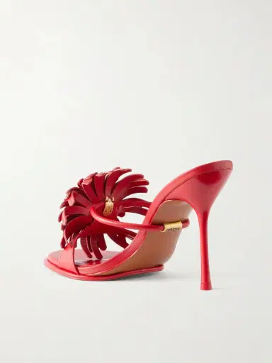 Cult Gaia Carla Embellished Leather Sandals | Thumbnail 3 Cult Gaia Carla Embellished Leather Sandals | Thumbnail 3