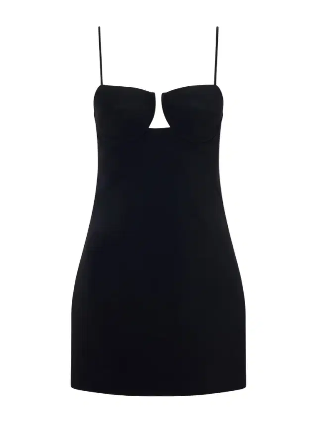 Crepe Mini Dress