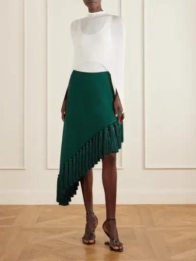 Alaïa Silk-blend Bodysuit | Thumbnail 2 Alaïa Silk-blend Bodysuit | Thumbnail 2