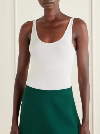 Alaïa Silk-blend Bodysuit | Thumbnail 3 Alaïa Silk-blend Bodysuit | Thumbnail 3