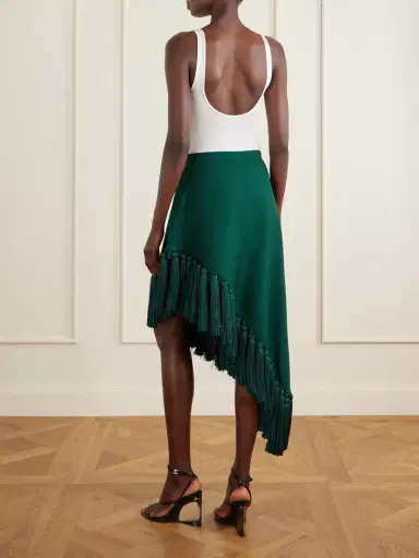 Alaïa Silk-blend Bodysuit | Thumbnail 4 Alaïa Silk-blend Bodysuit | Thumbnail 4