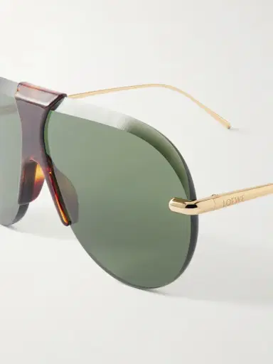 Loewe Aviator-style Gold-tone And Tortoiseshell Acetate Sunglasses | Thumbnail 4 Loewe Aviator-style Gold-tone And Tortoiseshell Acetate Sunglasses | Thumbnail 4