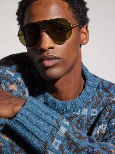 Loewe Aviator-style Gold-tone And Tortoiseshell Acetate Sunglasses | Thumbnail 7 Loewe Aviator-style Gold-tone And Tortoiseshell Acetate Sunglasses | Thumbnail 7