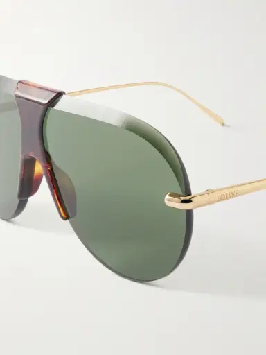 Loewe Aviator-style Gold-tone And Tortoiseshell Acetate Sunglasses | Thumbnail 8 Loewe Aviator-style Gold-tone And Tortoiseshell Acetate Sunglasses | Thumbnail 8