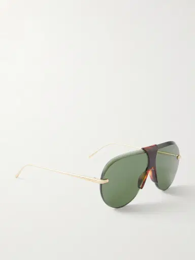 Loewe Aviator-style Gold-tone And Tortoiseshell Acetate Sunglasses | Thumbnail 9 Loewe Aviator-style Gold-tone And Tortoiseshell Acetate Sunglasses | Thumbnail 9