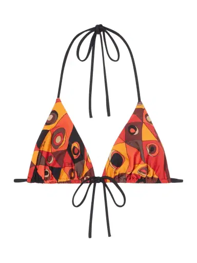 PUCCI Printed Triangle Bikini Top | Thumbnail 1