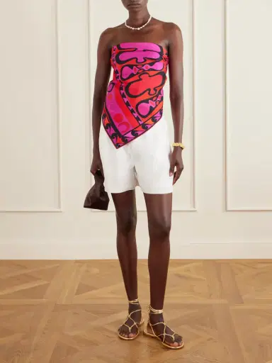 PUCCI Printed Silk-twill Scarf | Thumbnail 2 PUCCI Printed Silk-twill Scarf | Thumbnail 2