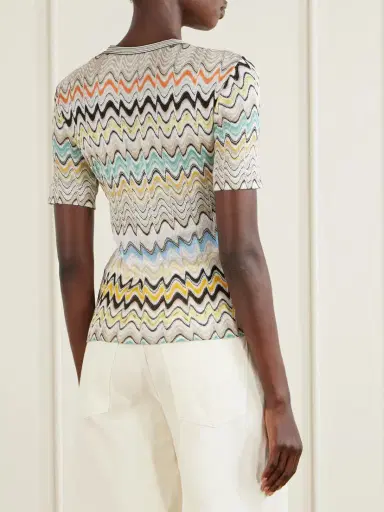 Missoni Striped Crochet-knit Sweater | Thumbnail 4