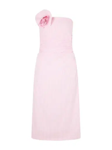 BERNADETTE Vera Embellished Gingham Cotton Midi Dress | Thumbnail 1 BERNADETTE Vera Embellished Gingham Cotton Midi Dress | Thumbnail 1