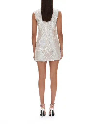 RACHEL GILBERT Calypso Embellished Mini Dress | Thumbnail 4