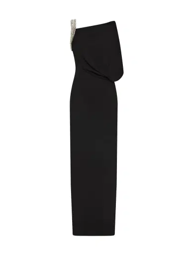 RACHEL GILBERT Claudelle Column Gown | Thumbnail 1