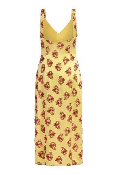 Markarian Dancing Queen Citrine Midi Dress | Thumbnail 5 Markarian Dancing Queen Citrine Midi Dress | Thumbnail 5
