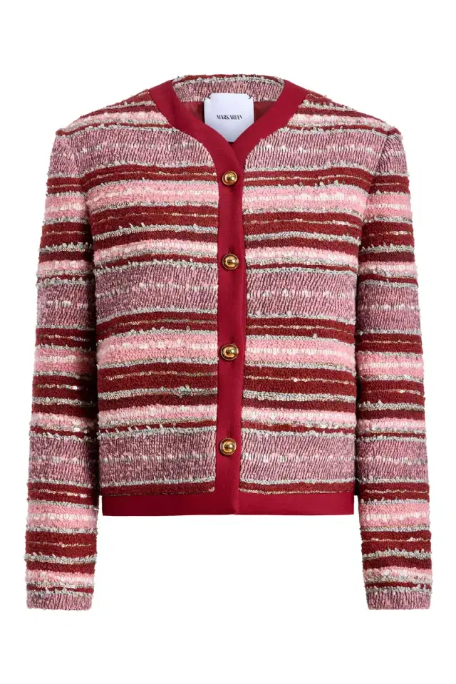 Markarian Falcon Sequin Tweed Jacket