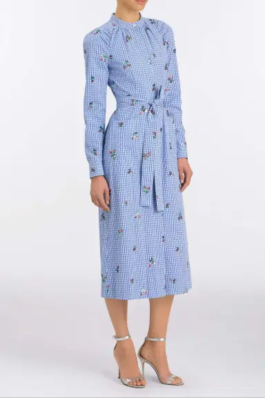 Markarian Gazania Sequin Embroidery Shirt Dress | Thumbnail 2 Markarian Gazania Sequin Embroidery Shirt Dress | Thumbnail 2